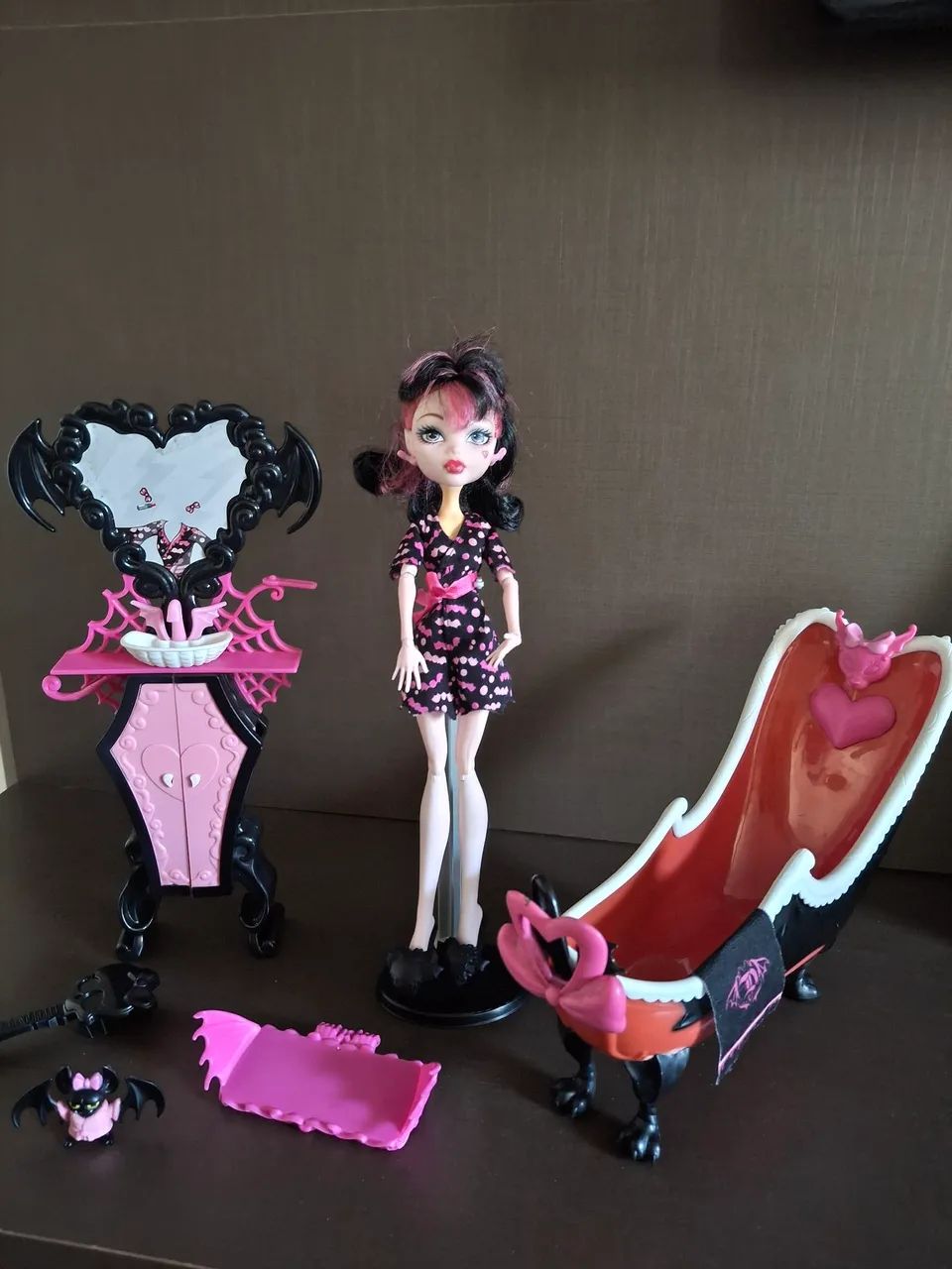 Boneca Monster High Draculaura Powder Room - Foto 4