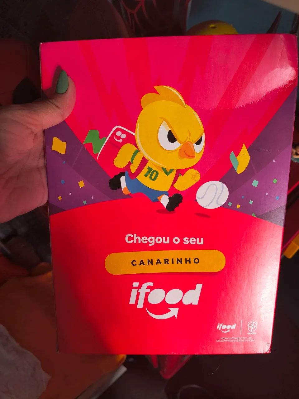 Canarinho da copa iFood 