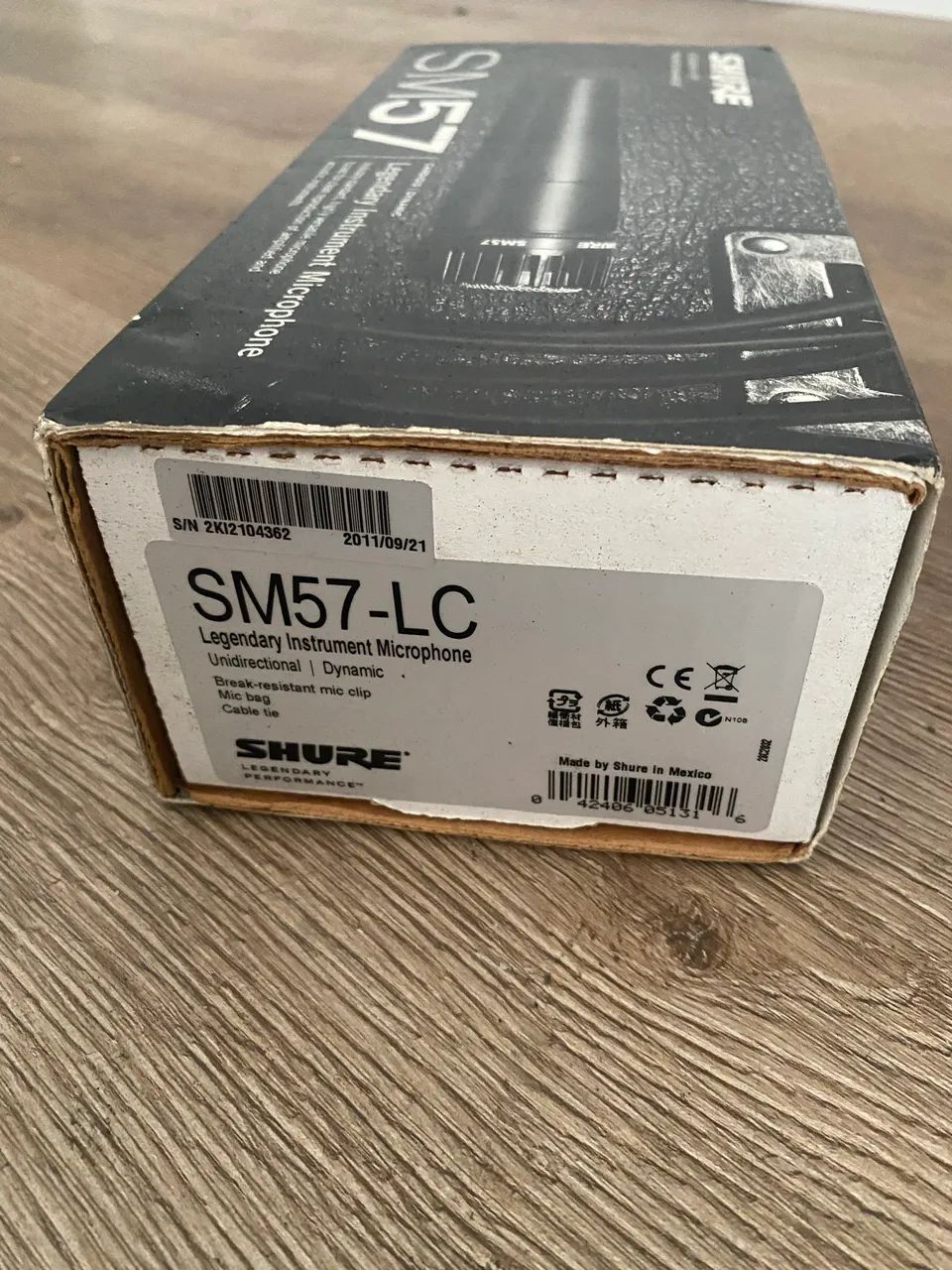 Microfone De Instrumento Shure Sm57 - Preto - Foto 2