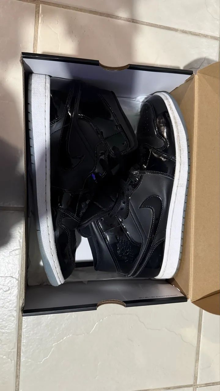 Tênis Air Jordan 1 Mid SE "Space Jam" (Original) - Foto 3