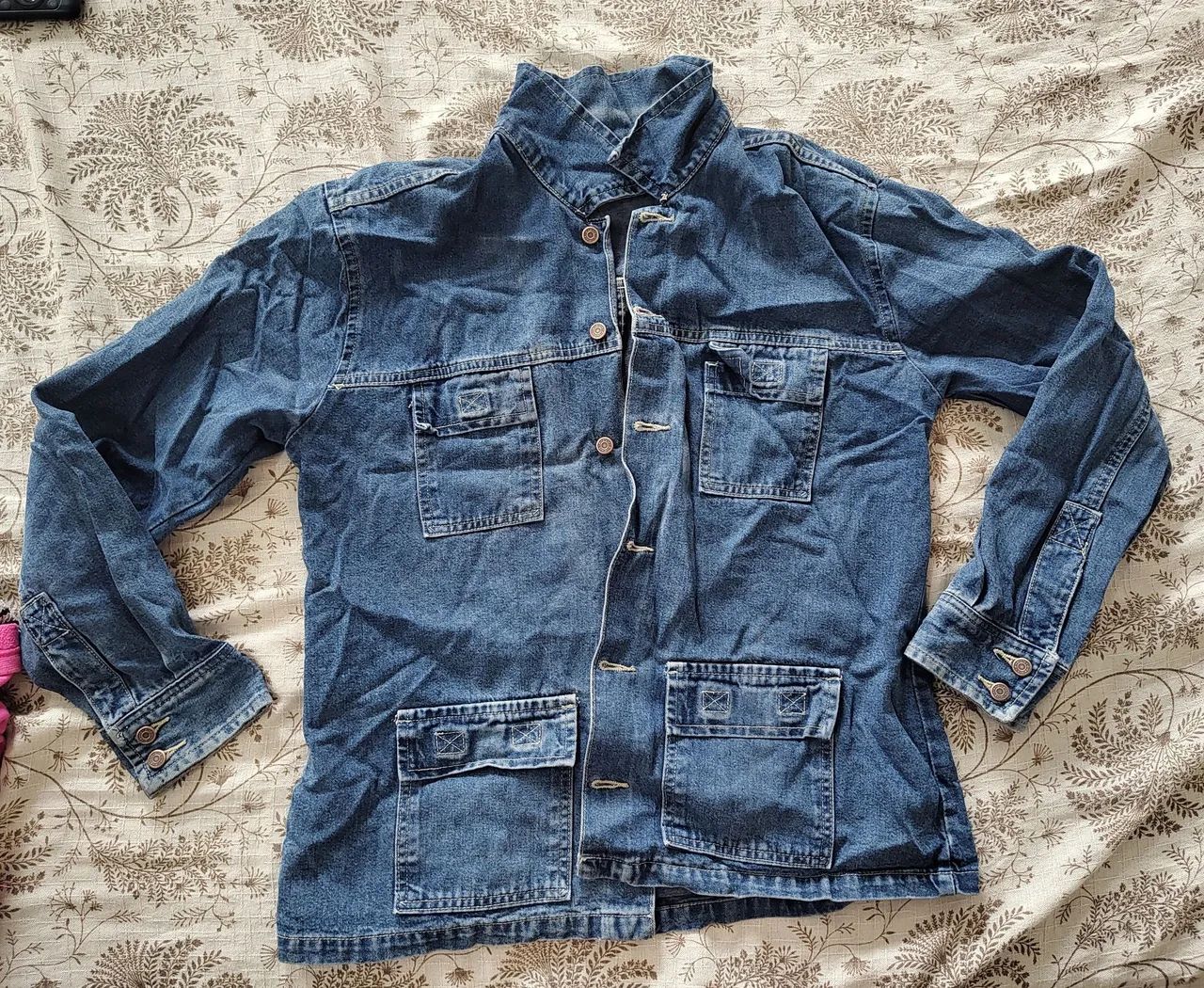 Jaqueta jeans C&A tamanho 44