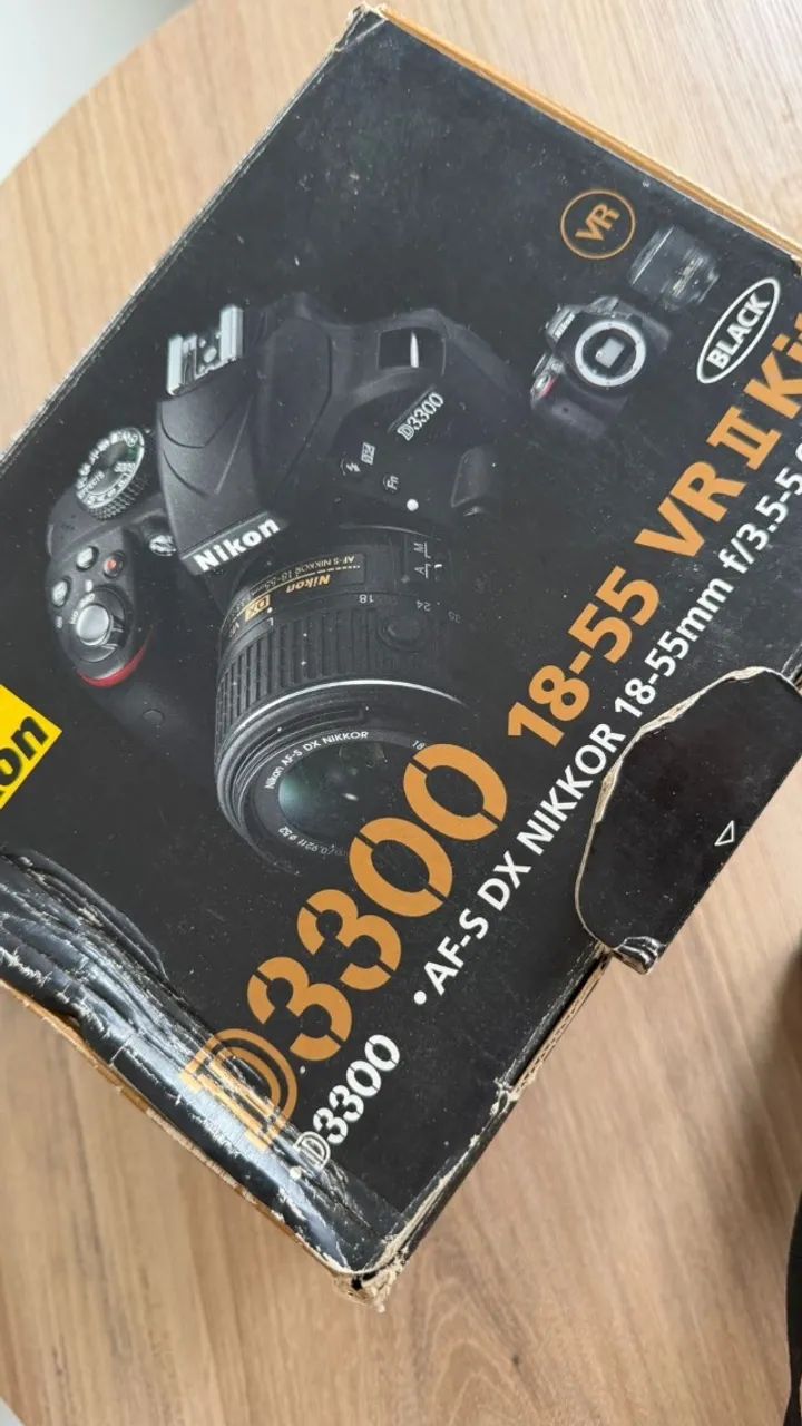 Câmera profissional 