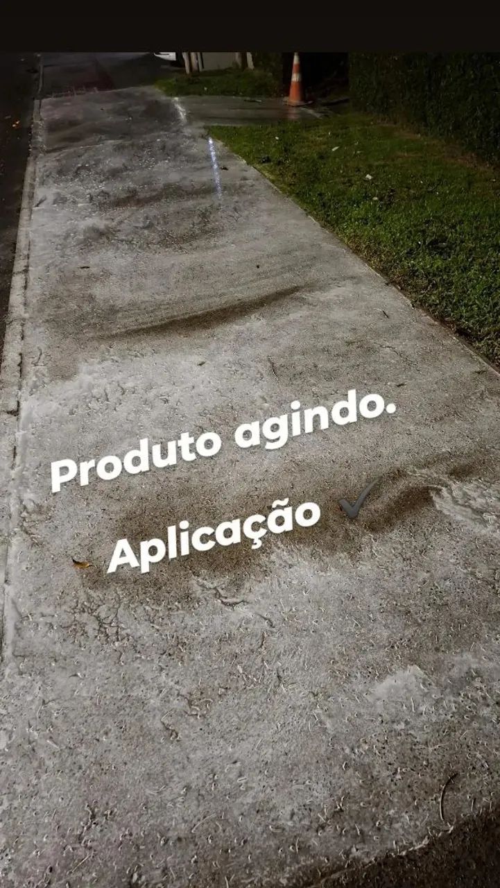 Limpeza calçada sem água  - Foto 5