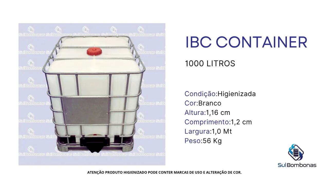IBC 1000 litros - Foto 3