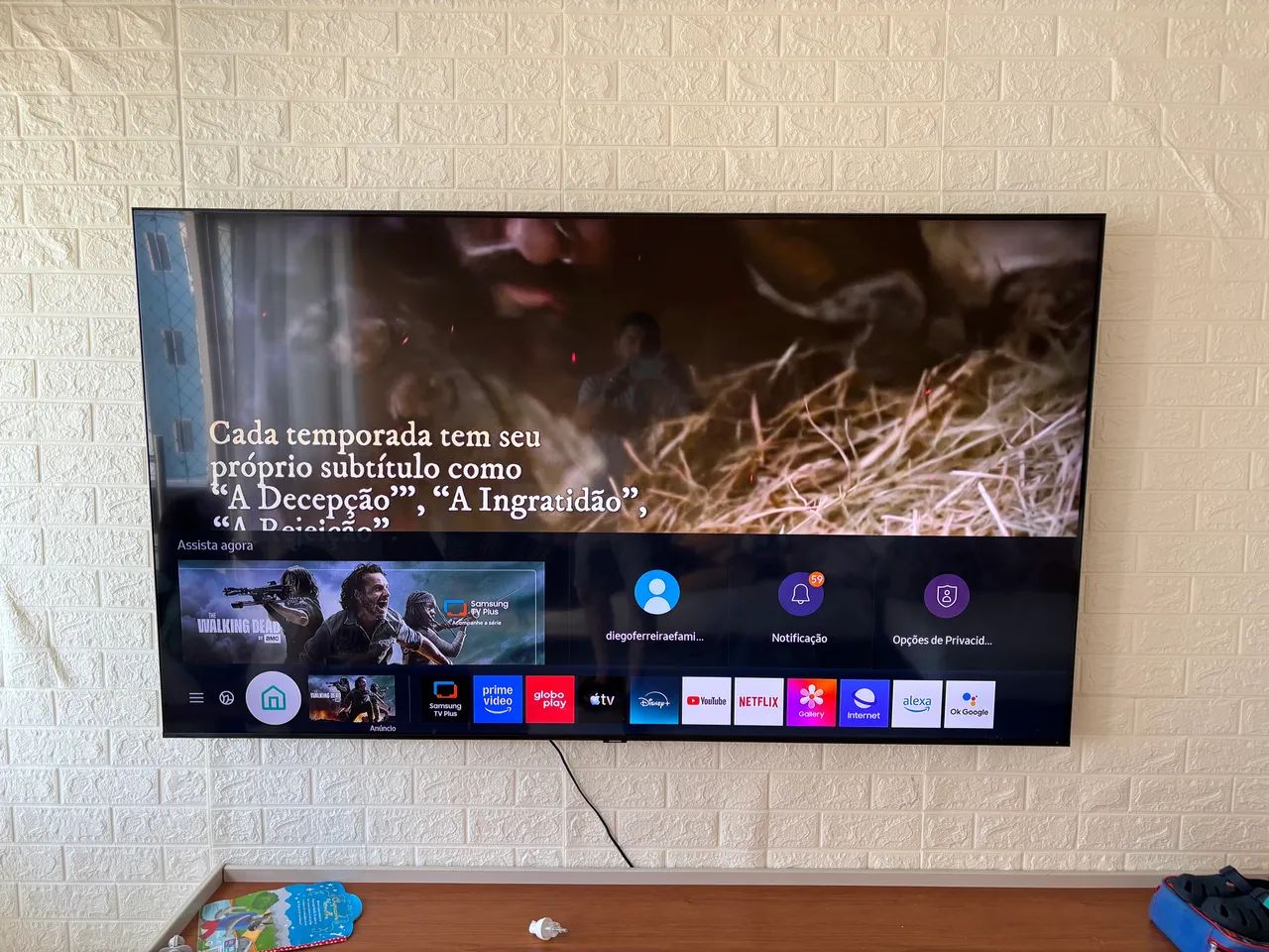 Tv Samsung 75 polegadas - Foto 2