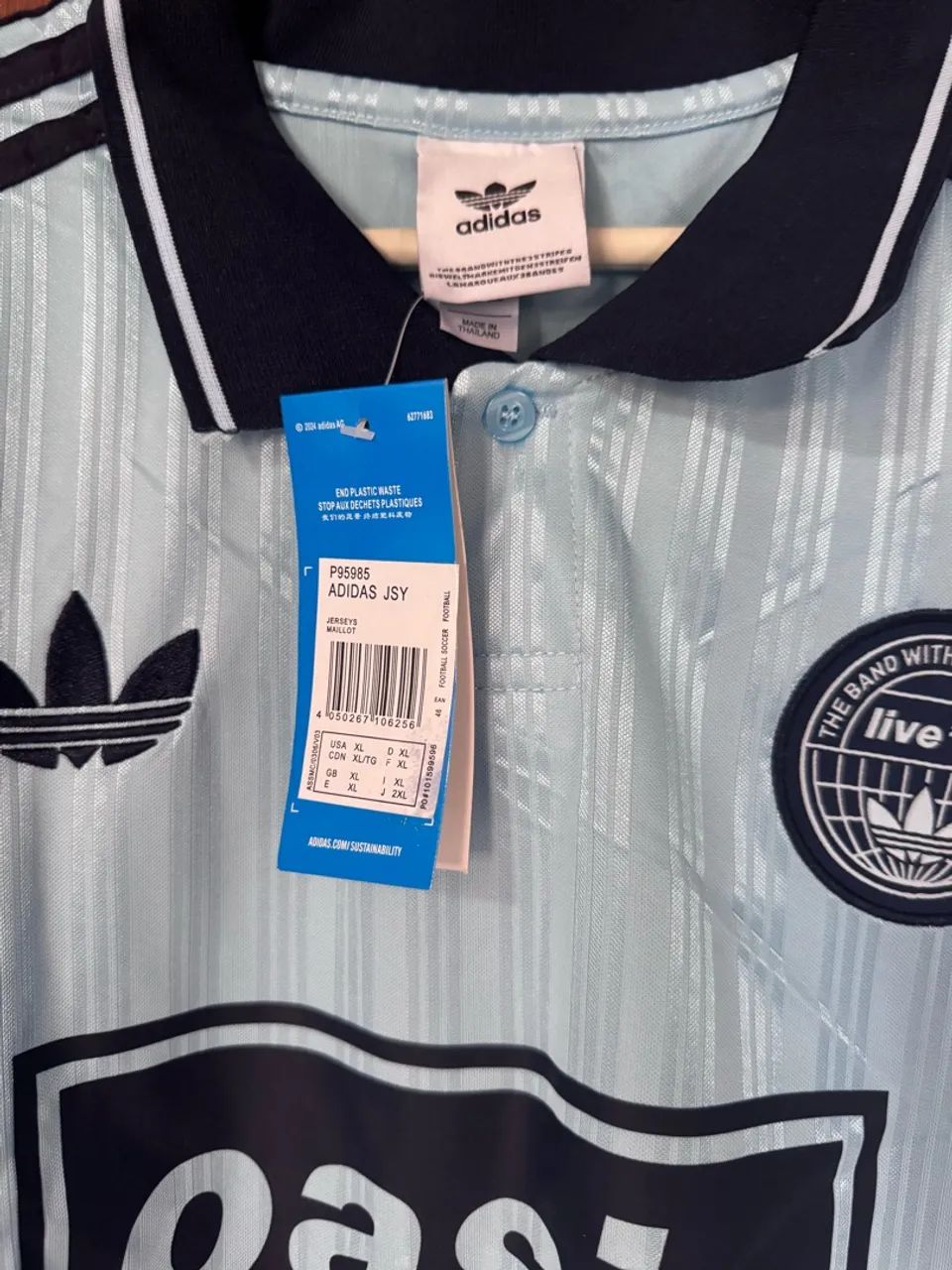 Camisa Adidas oásis Azul - Foto 2