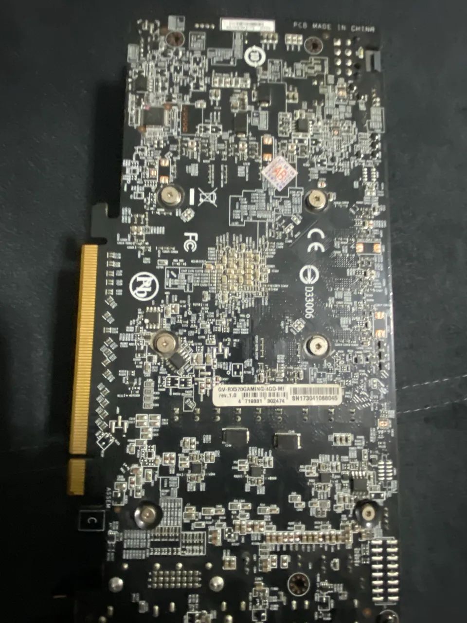 RX 570 4GB gigabyte. Defeito! - Foto 2