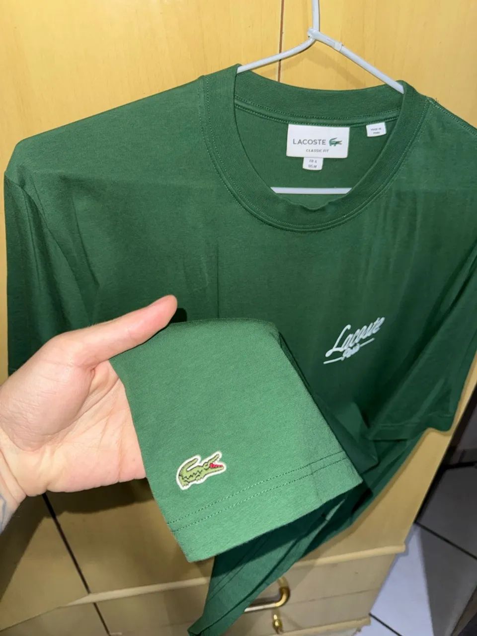 Camiseta Lacoste Paris - Foto 5