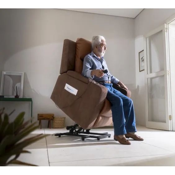 Poltrona Massageadora De Ar Theralift Royal Com Sistema Zenflow E Elevação