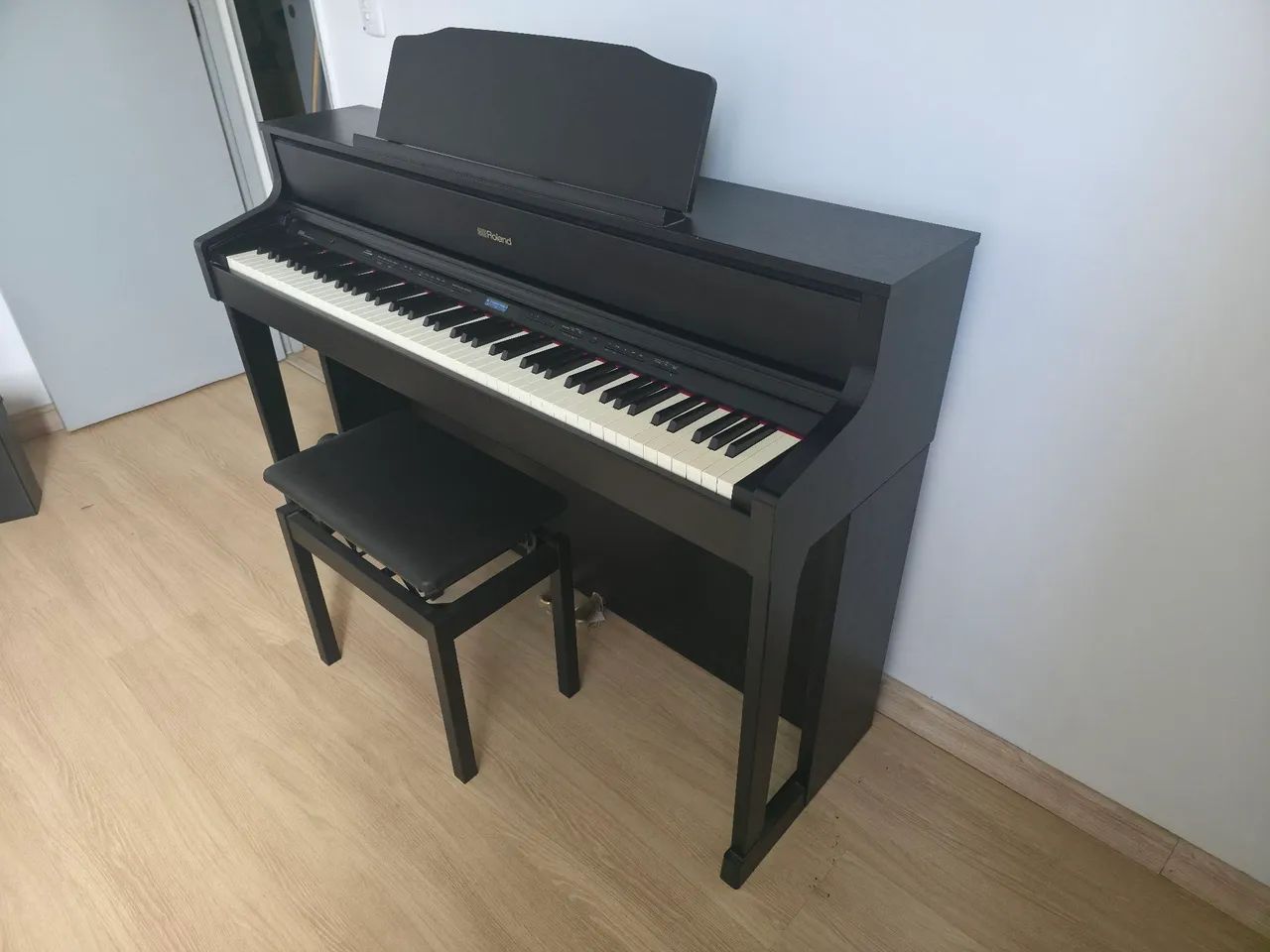 Piano Digital Roland HP 605 Impecável!!! - Instrumentos musicais