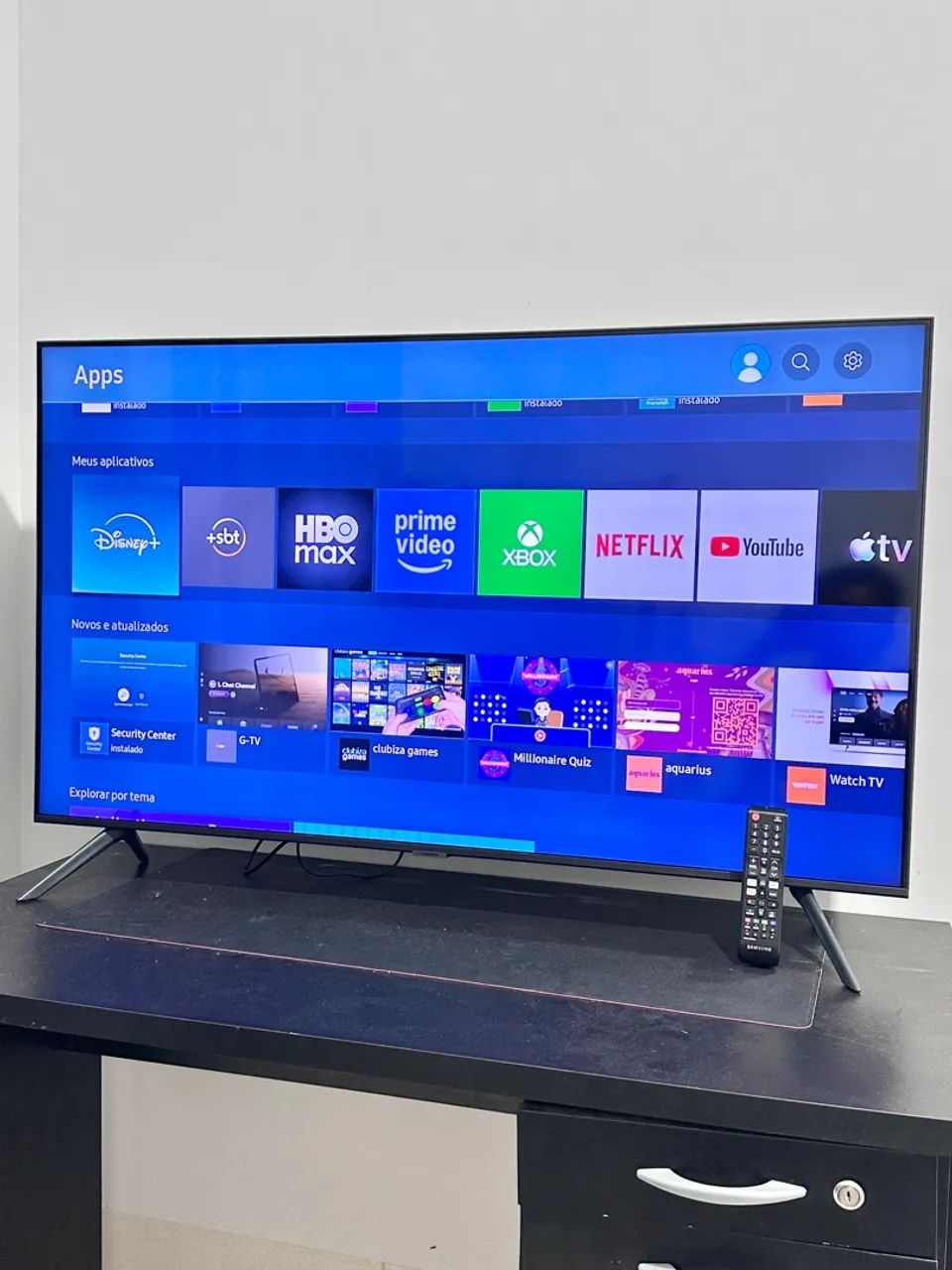 Tv smart 50 polegadas 4k Samsung  - Foto 5
