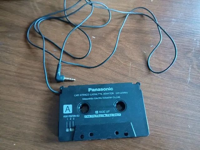 FITA CASSETTE PANASONIC ADAPTER  ( RARA ) FUNCIONANDO 