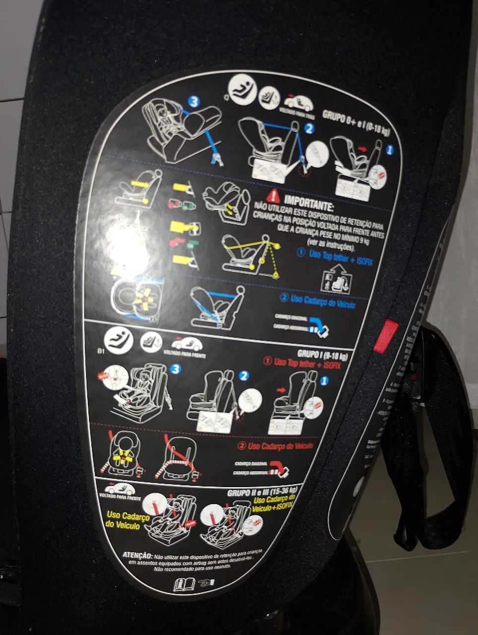 cadeirinha para auto, Galzerano Aston Life II - Foto 3