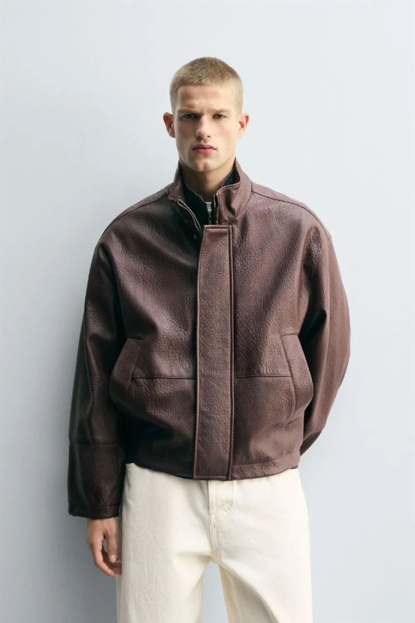 Zara Jaqueta Masculina Tamanho M - Foto 4