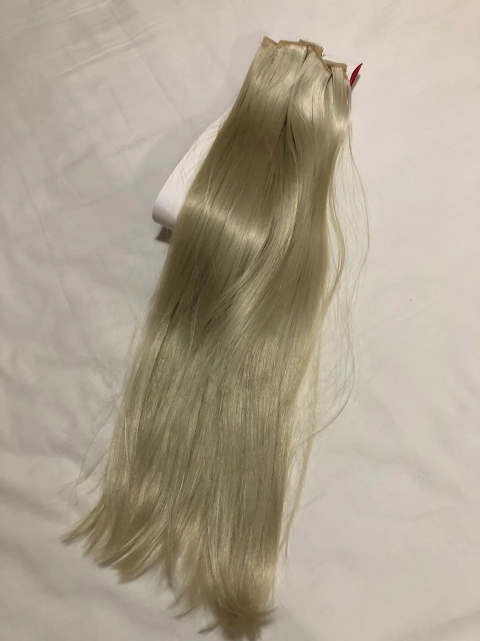 Cabelo sintético loiro - Foto 4