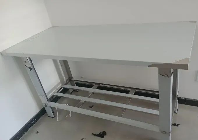 MESA DE AÇO INOX 1,50X0,70 NOVA