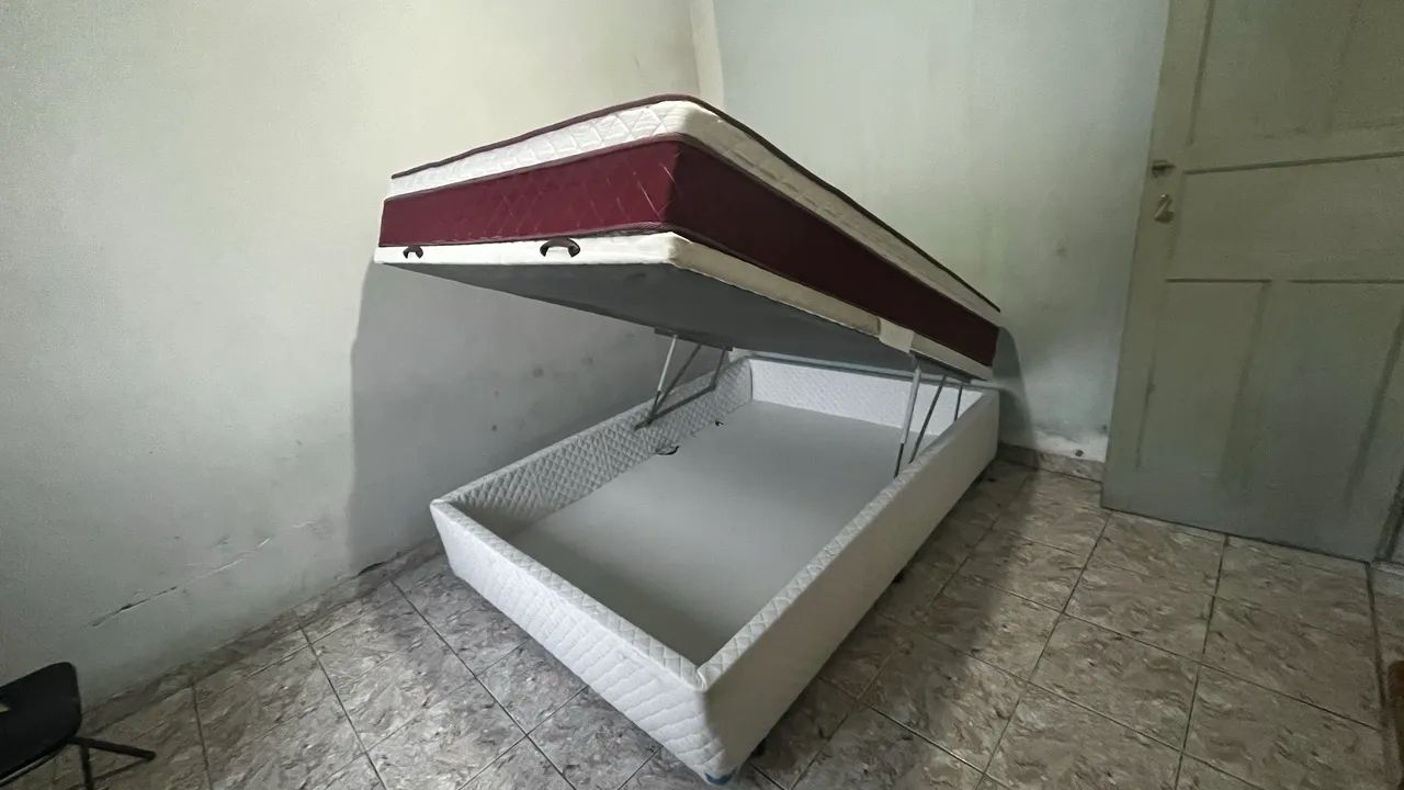Cama box casal