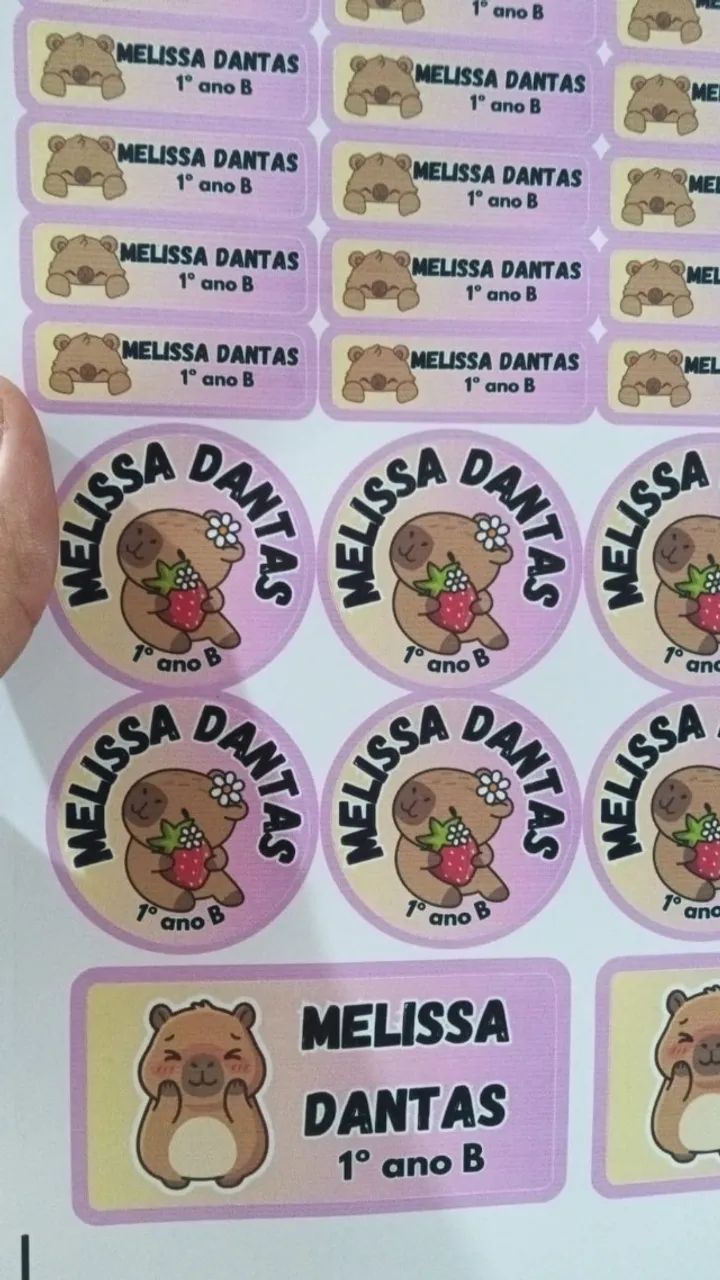 Etiqueta escolar - Foto 5