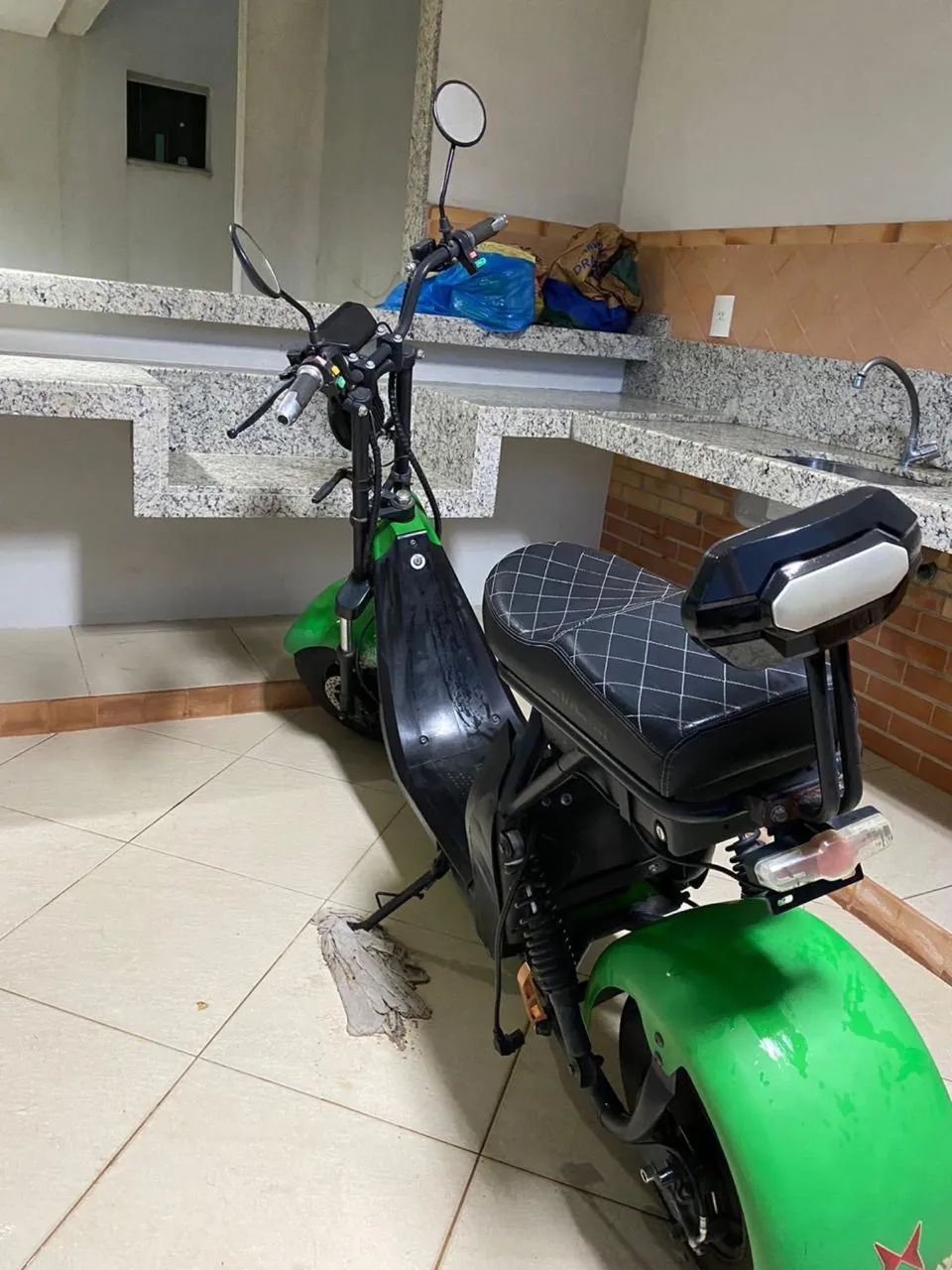 MOTO ELÉTRICA VERDE 2000w - Foto 2