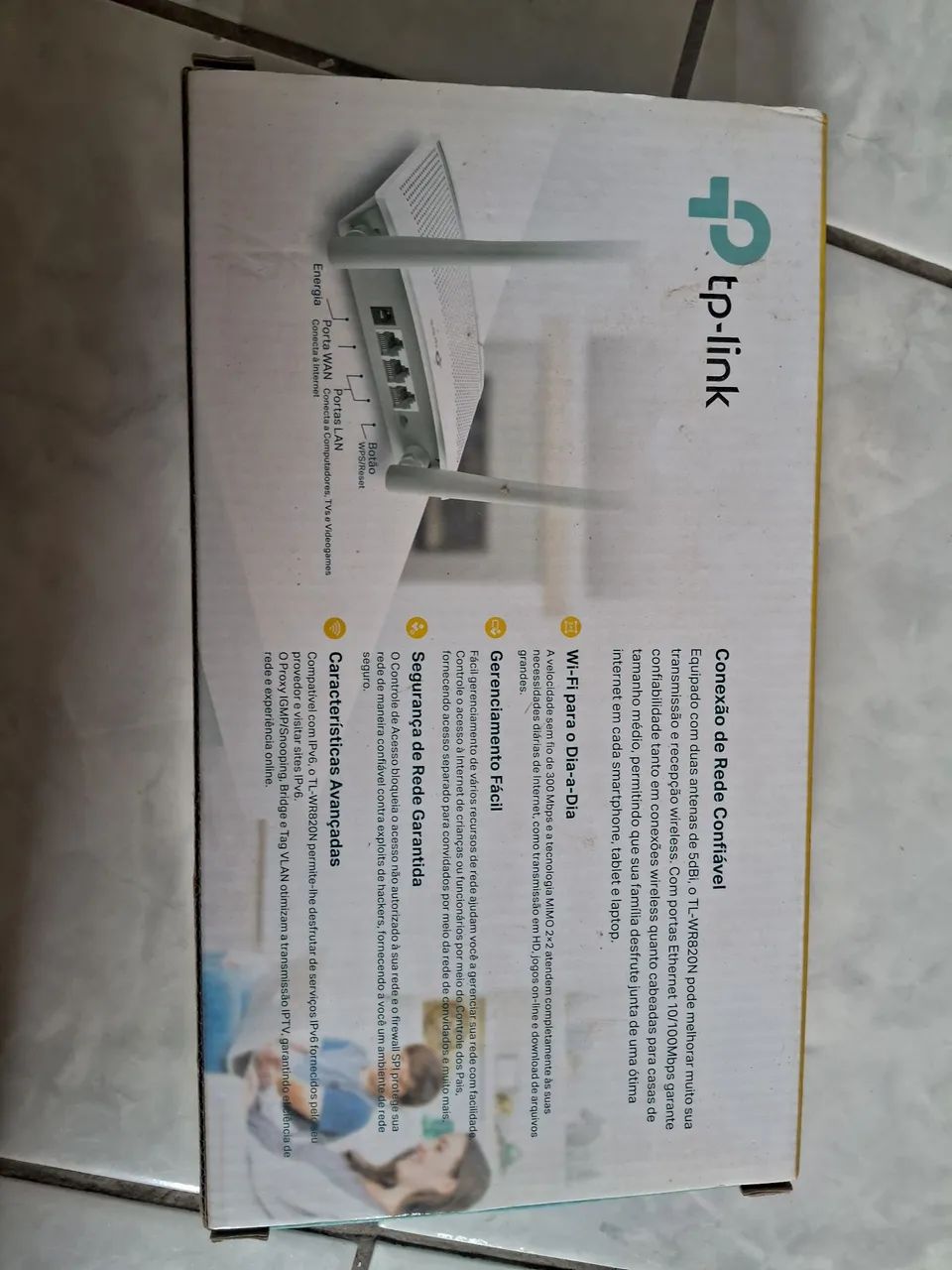 ROTEADOR TP-LINK COM 2 ANTENAS - Foto 2