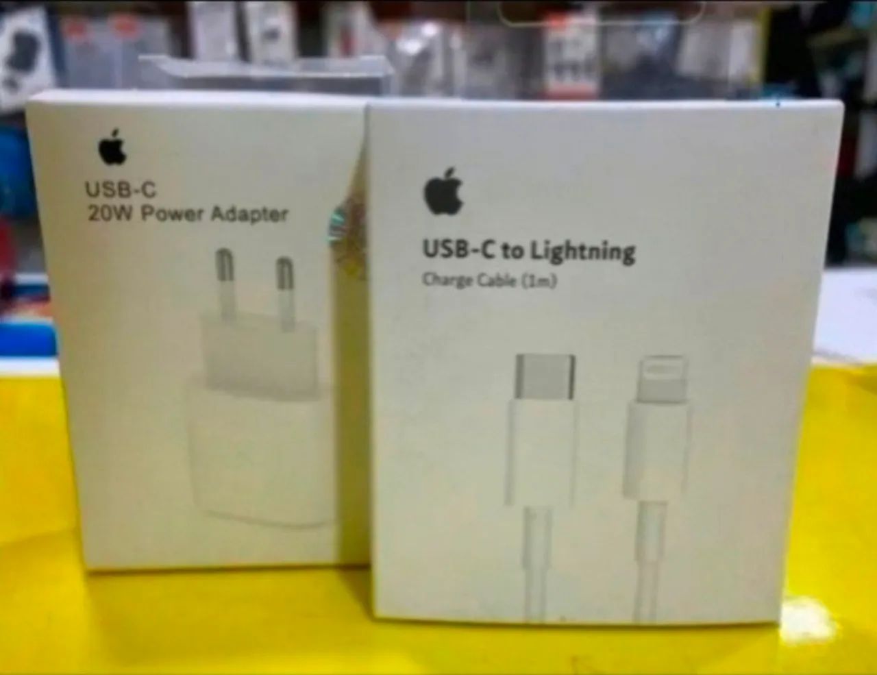 Carregador de iPhone 20w turbo