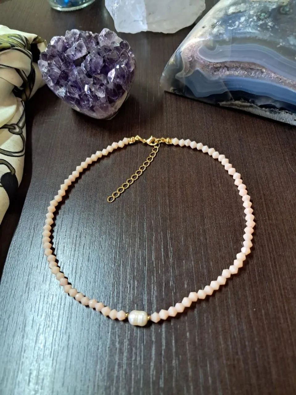  CHOKER CRISTAL NUDE  - Foto 3