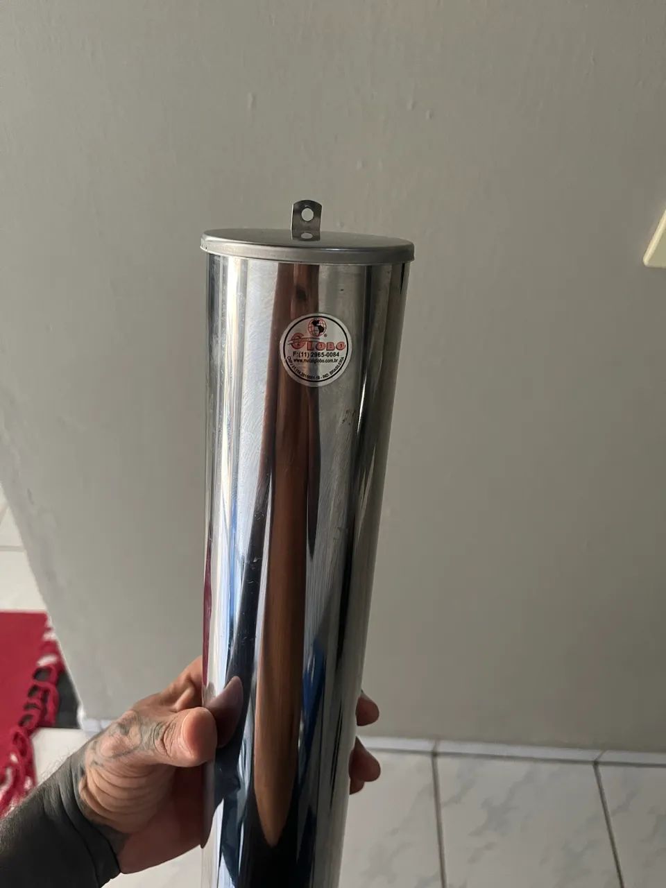 Porta copos descartáveis em inox  - Foto 4