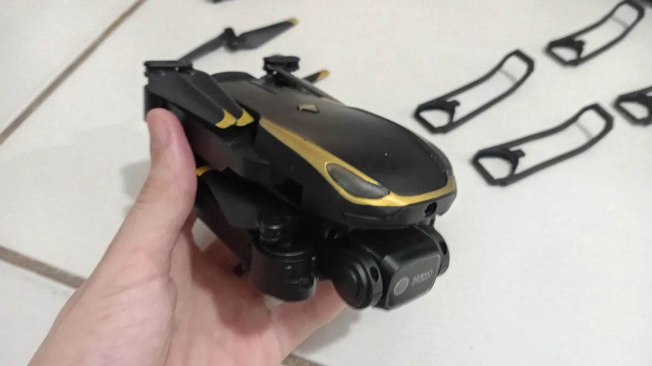 Drone M8 Pro dobrável com c âmera para iniciantes - Foto 2