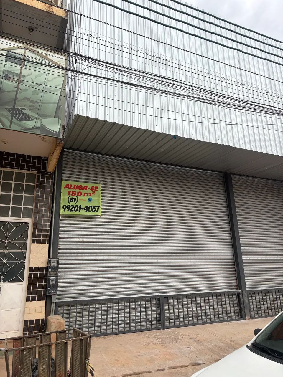 Alugo loja/galpão 150mts Jardim Oriente (rua 15)