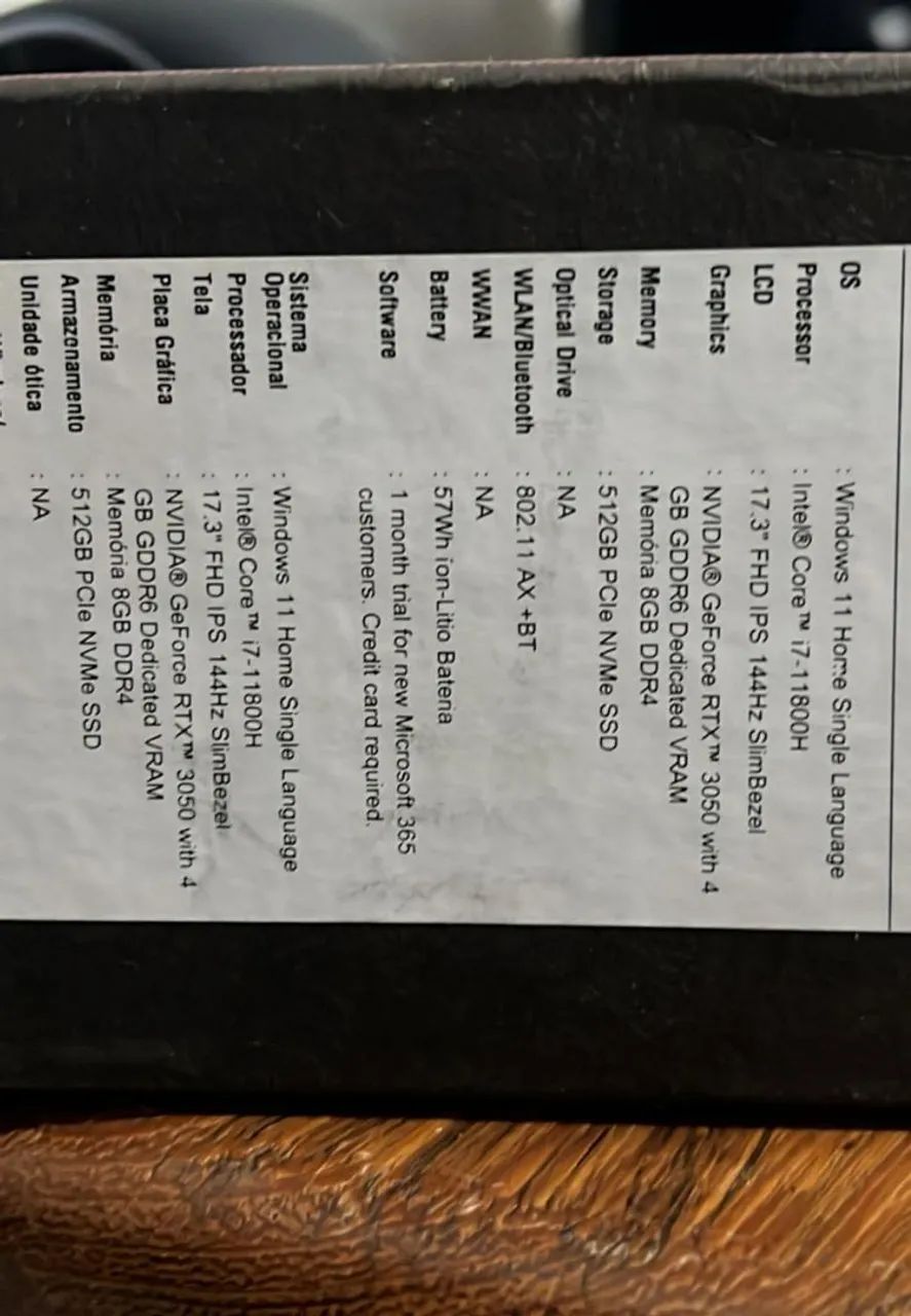 Notebook gamer  - Foto 4