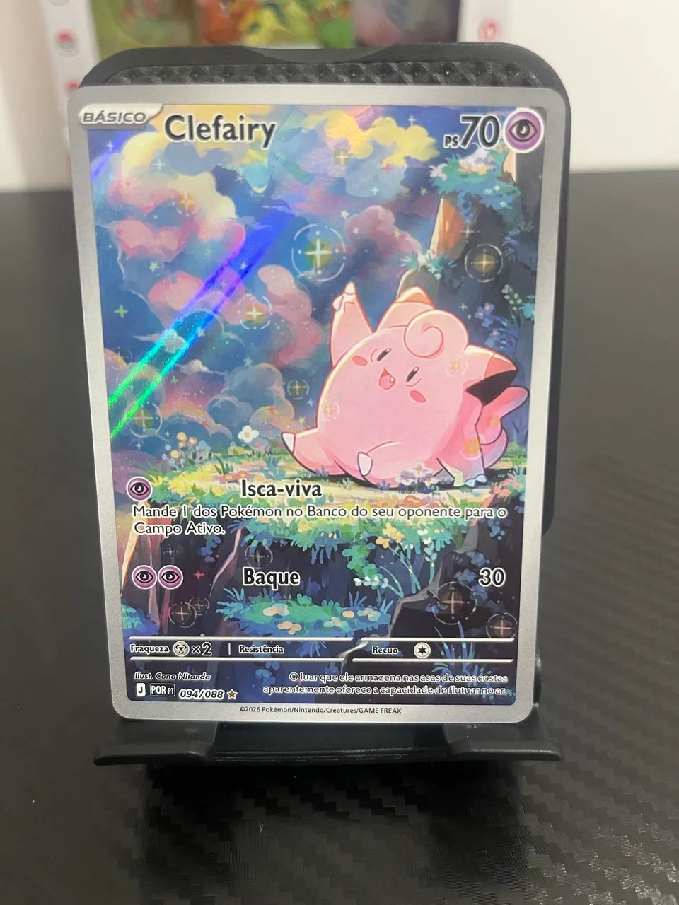 Clefairy full art(equilíbrio perfeito) - Foto 2