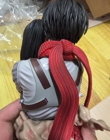 Action Mikasa&Eren beijo do adeus AOT Bandai - Foto 4