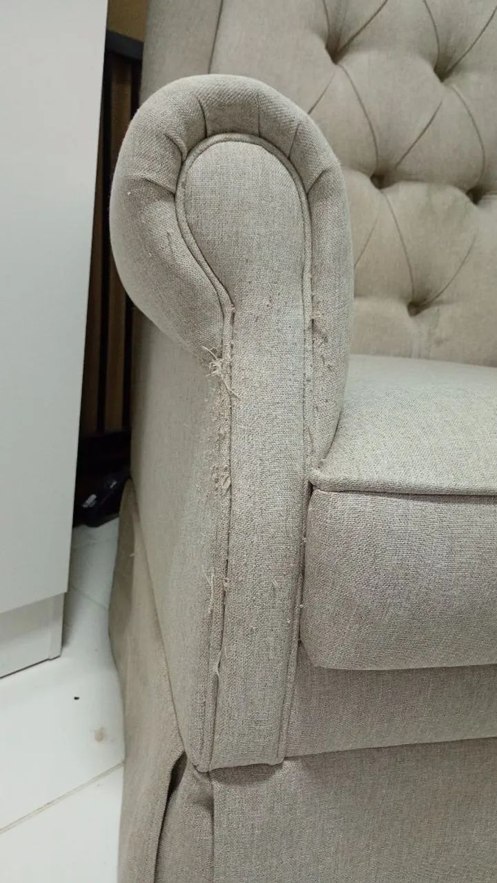 Poltrona cinza claro - Foto 5