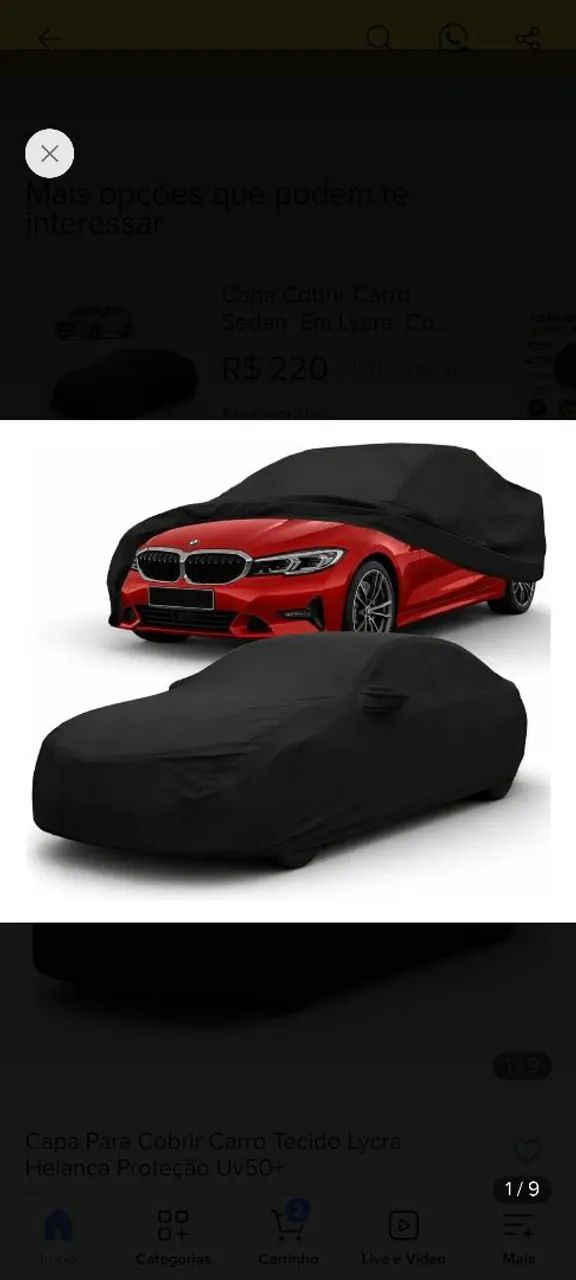 Capa BMW 320