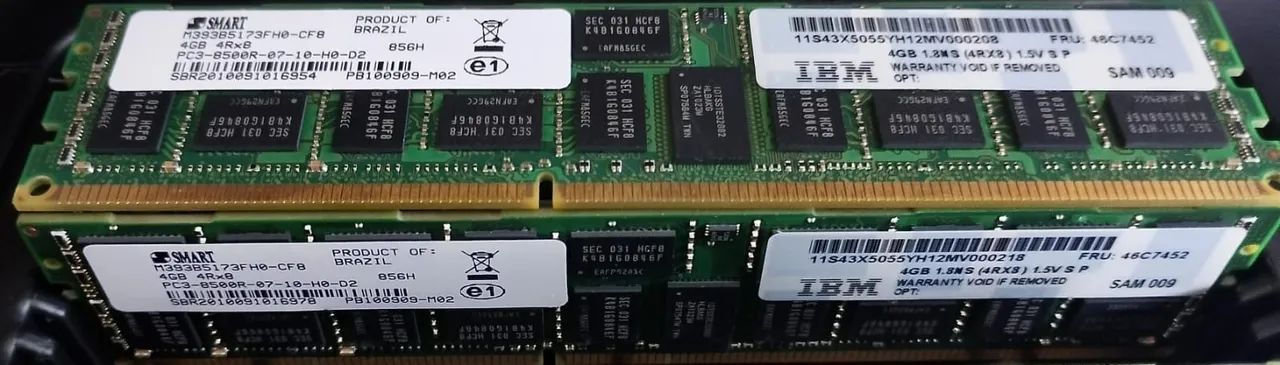Memória Smart PC3 8500R 8Gb 4Rx8