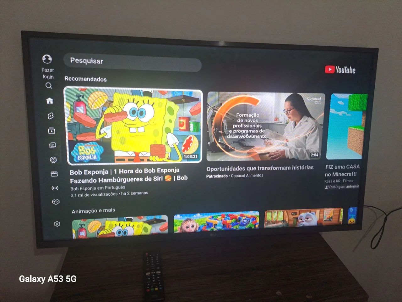 Vendo TV 43 polegadas smart semi nova moro em lagarto valor negociável zap * - Foto 5