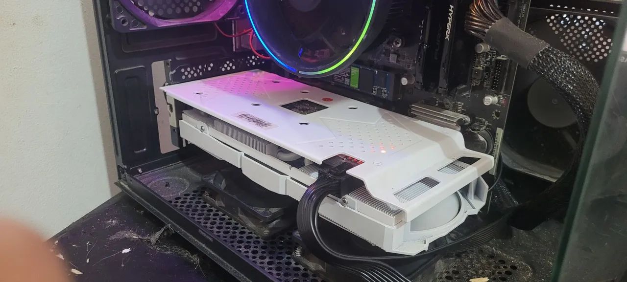 Placa de Vídeo RX 580 8GB DDR5 - Funcionando Perfeitamente