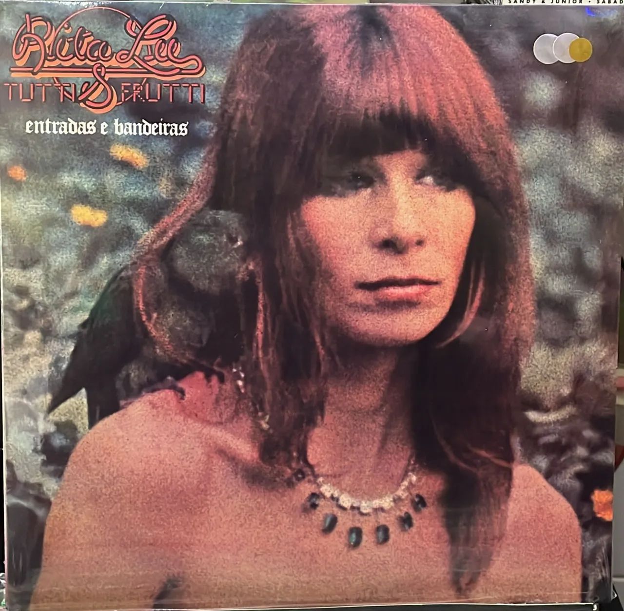LP RITA LEE NOVO - TUTTI & FRUTTI - ENTRADAS E BANDEIRAS