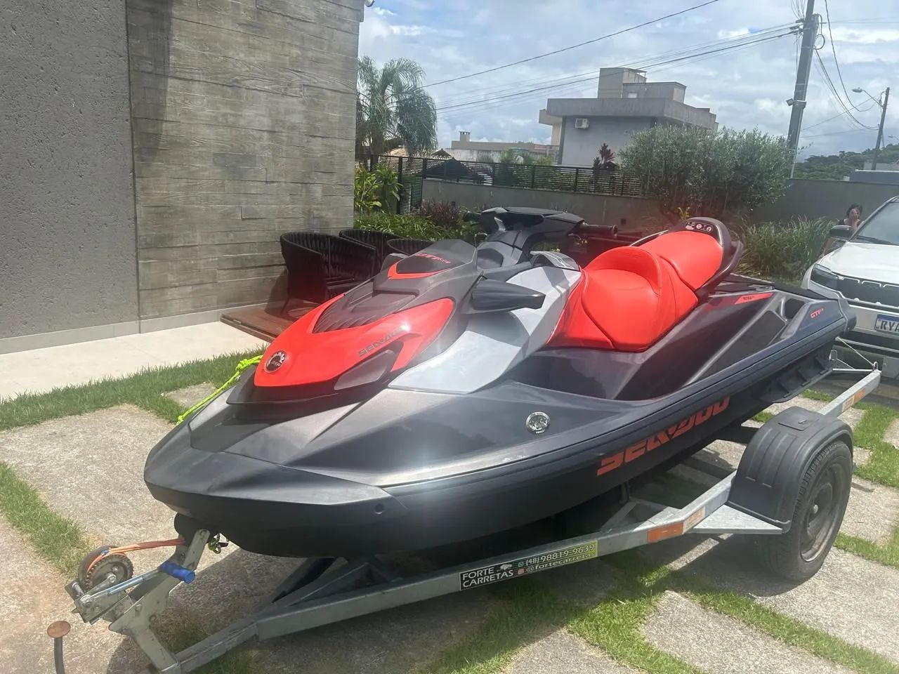 Jet ski + carretinha 