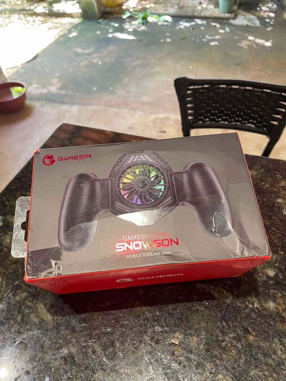 GameSir F8 Pro Snowgon Cooler Gamer para Celular + Acessórios - Foto 4
