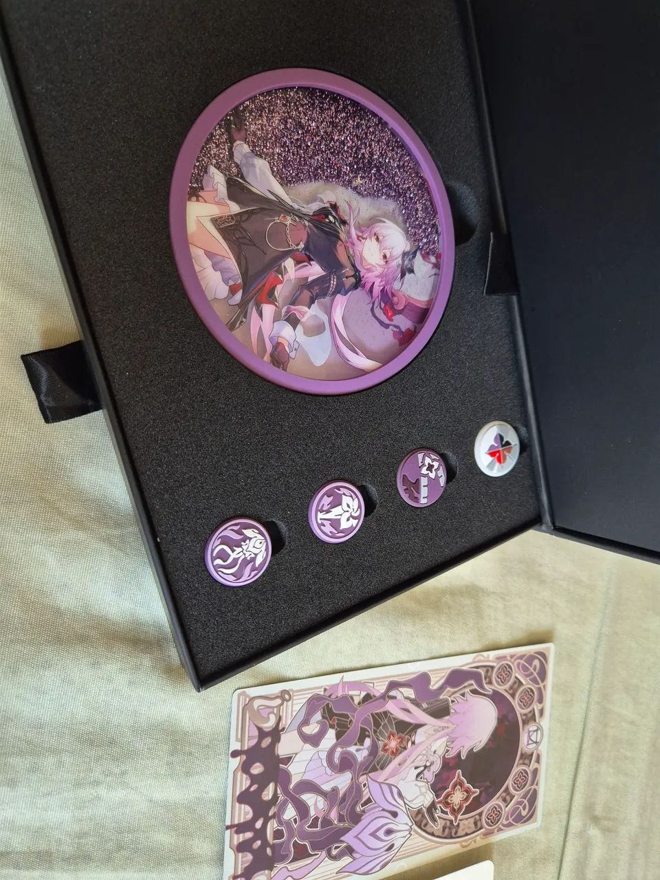 Controle 8bitdo Ultimate 2 Wireless Honkai Star - Evernight Roxo Claro - Foto 4