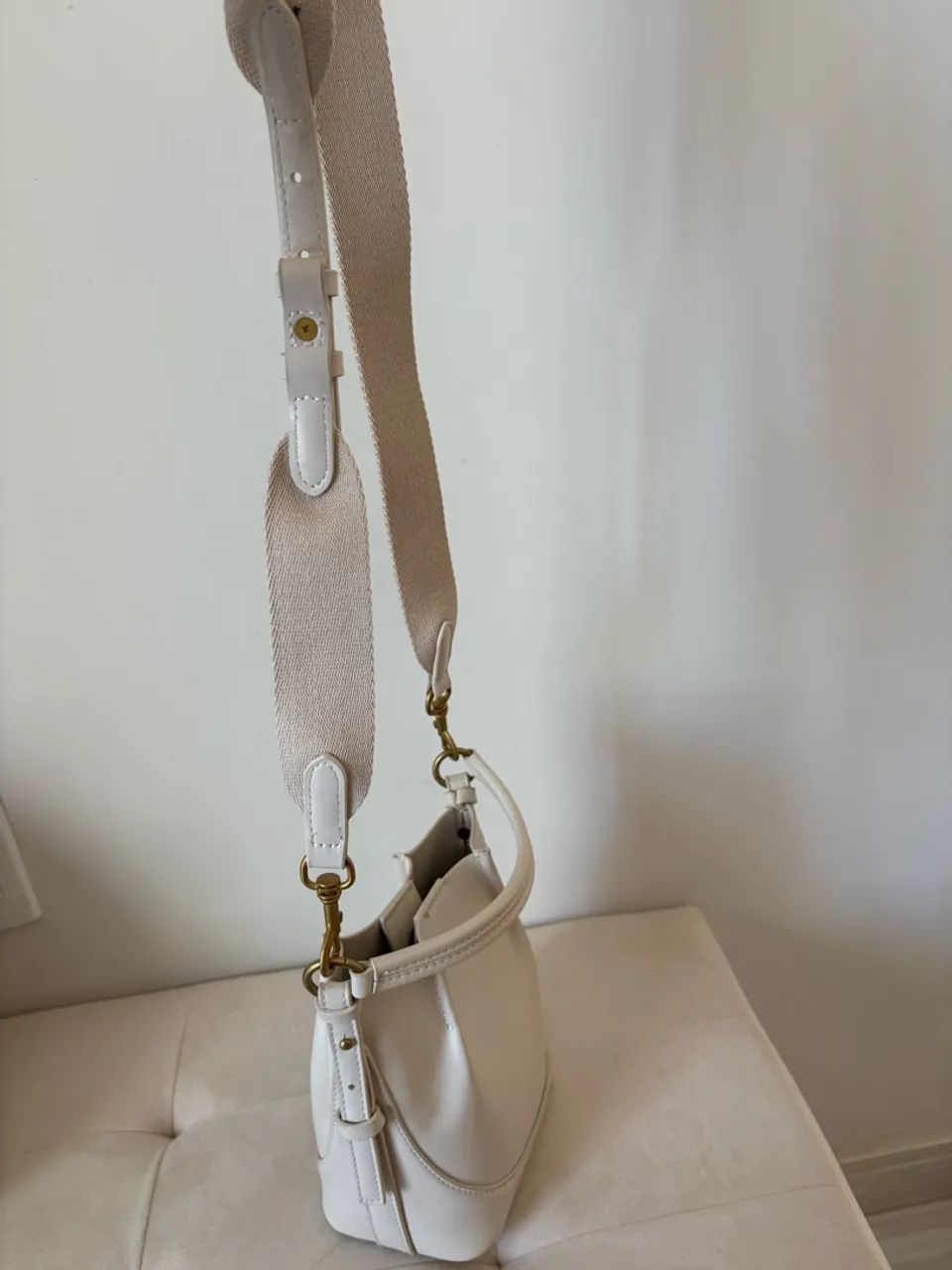 Bolsa ZARA off white  - Foto 5