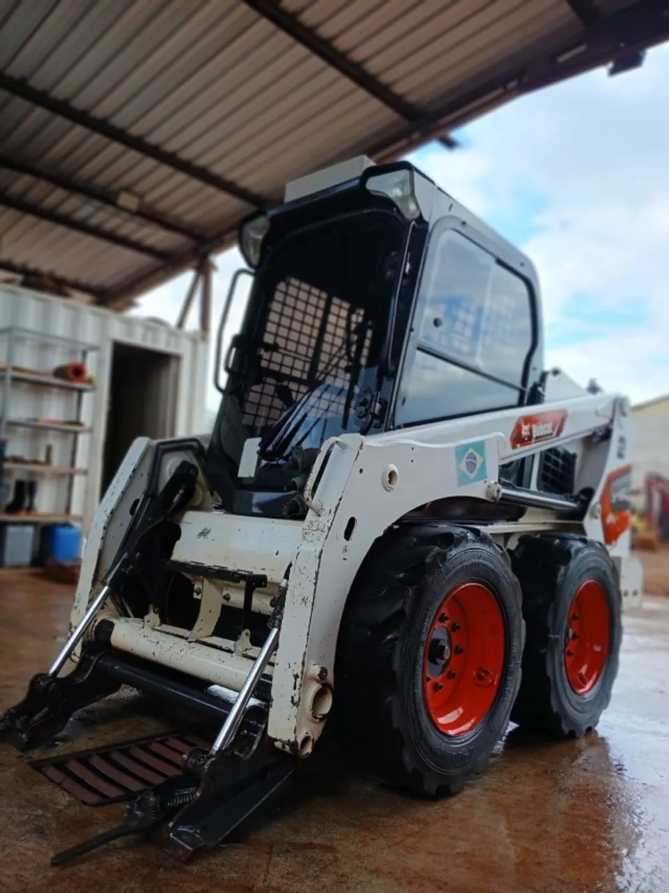 MINI CARREGADEIRA BOB CAT S450 2022 - Foto 3