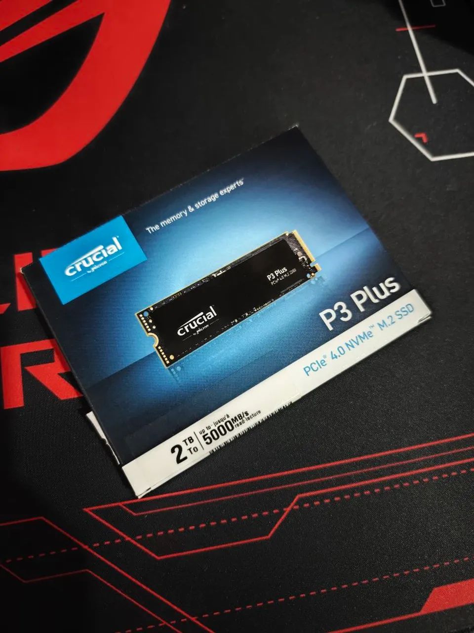 SSD Crucial P3 Plus 2TB PCIe Gen4 NVMe M.2 - Armazenamento