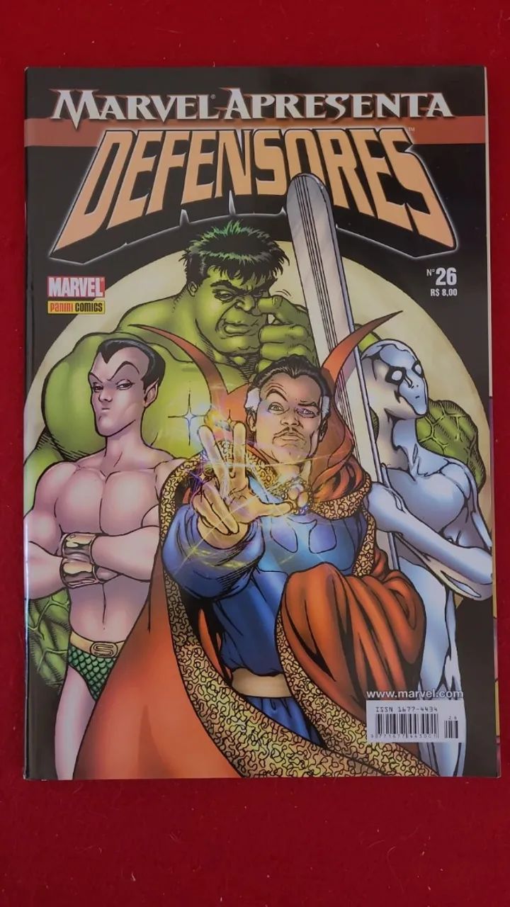 Marvel Apresenta 26 Panini NUNCA LIDA EXCELENTE