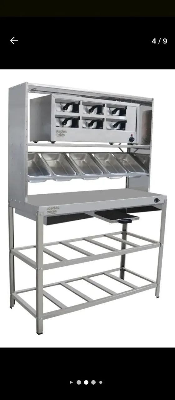 Mesa para montagem de lanche  - Foto 2