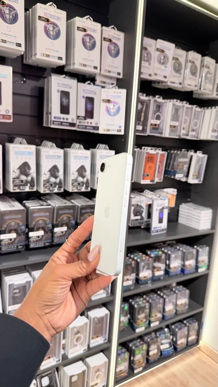 IPHONE 16E 128GB BRANCO | SEMI NOVO 6 MESES DE GARANTIA  - Foto 5
