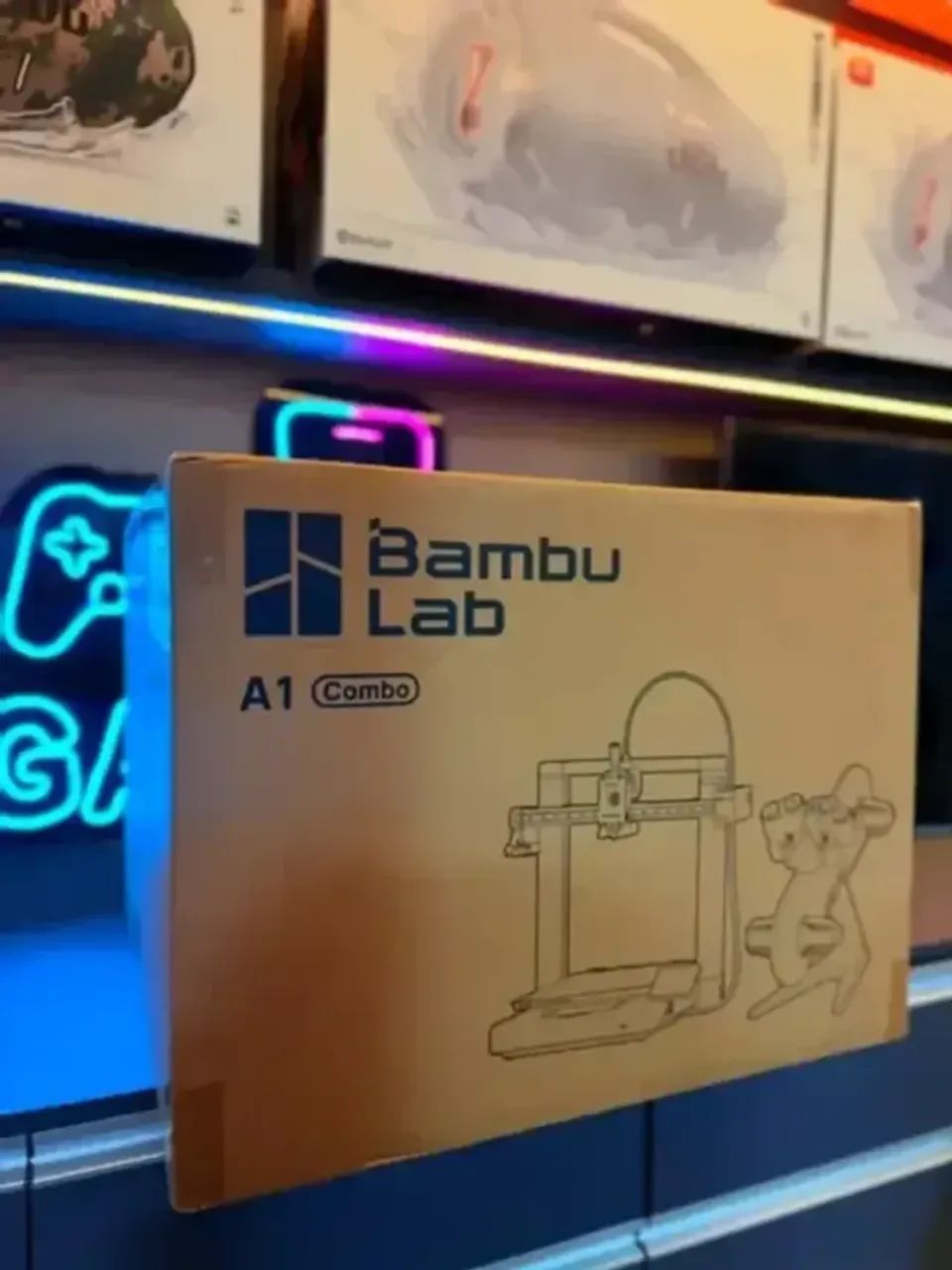Impressora 3d Bambu Lab A1 + Combo Ams Lite - Multicolorida - Foto 2