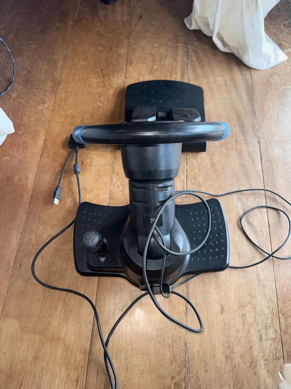 Volante Trans Wheel PS2 e PC com Pedais e Câmbio - Foto 3