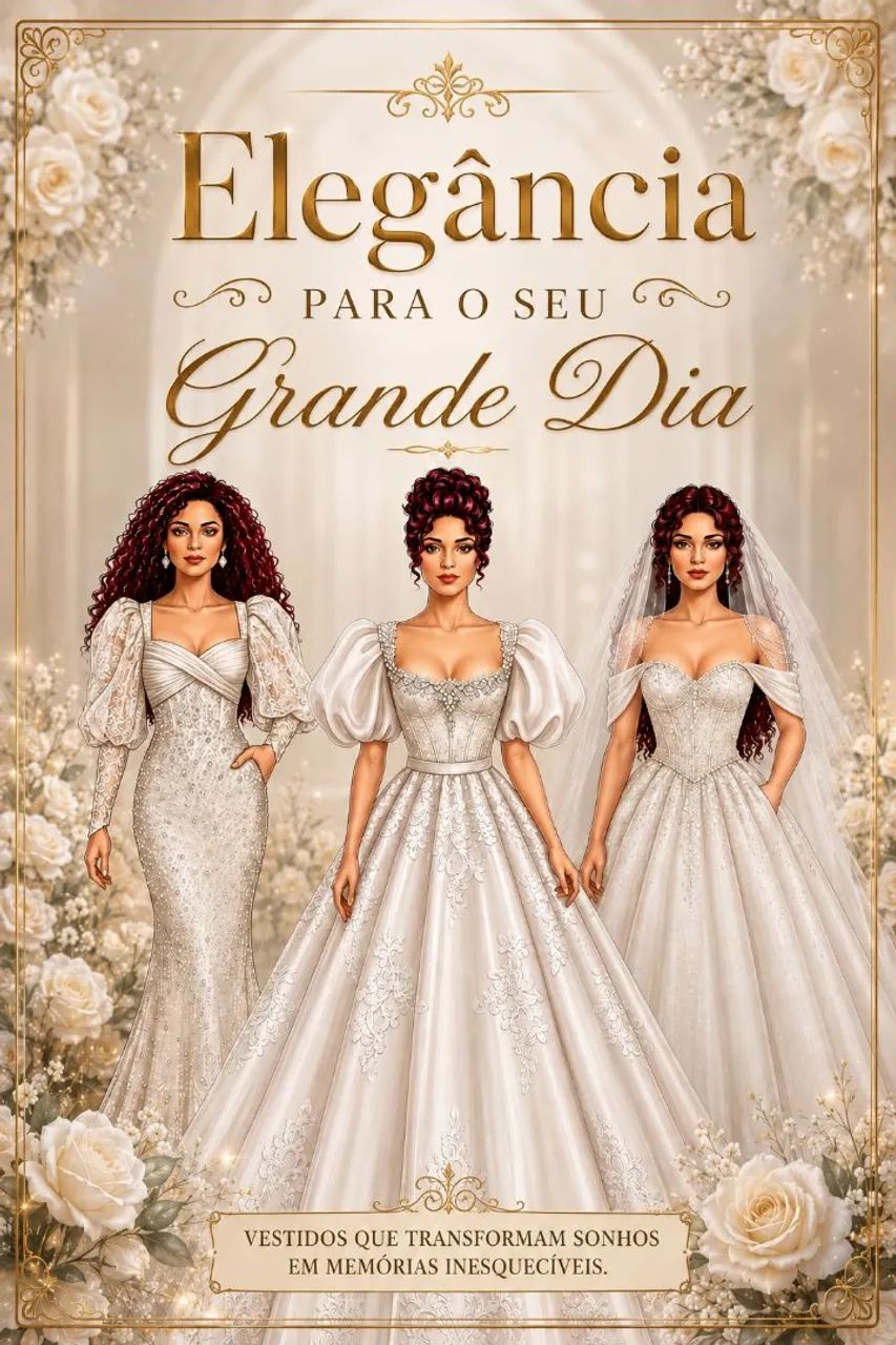 Ilustração de vestido de noiva/formal - Foto 3